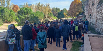 Exitosa ruta de las murallas de Guadalajara organizada por Aike