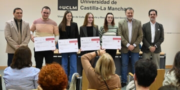 Galardonados los mejores expedientes EvAU 2023 del campus de Cuenca en las cuatro áreas de conocimiento