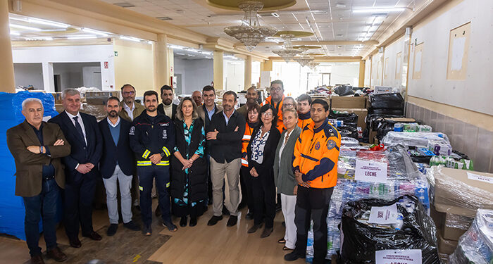 Guarinos da las gracias a Guadalajara por su respuesta ante la DANA en Valencia al conseguir 300 palés de material