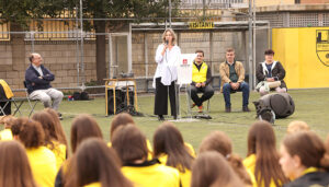 Guarinos reconoce la implicación del Club Deportivo Salesianos en la formación a través de los valores del deporte