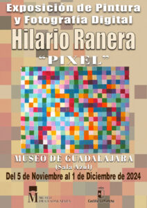 Hilario Ranera expone su muestra ´Pixel´ en el Museo provincial de Guadalajara