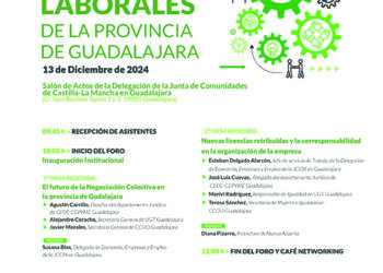 Impulsa Guadalajara organiza el III Foro de Relaciones Laborales de Guadalajara el próximo 13 de diciembre