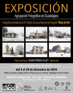 La Agrupación Fotográfica de Guadalajara presenta las mejores fotografías del 69º Concurso Nacional de Fotografía “Abeja de Oro”