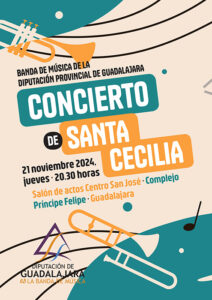 La Banda Provincial de Música ofrece este jueves el concierto de Santa Cecilia en el Centro San José