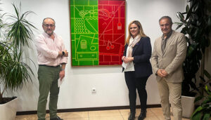 La FAP expone obras de Alfredo Alcaín en el Colegio Oficial de Médicos de Cuenca