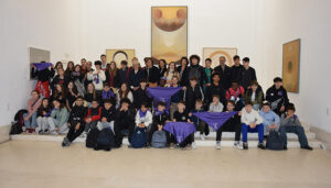 La Fundación Antonio Pérez recibe la visita de un grupo de 60 alumnos, profesores y autoridades de Trouville-sur-mer