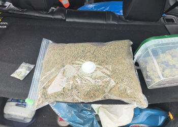 La Guardia Civil detiene a una persona con un kilo de marihuana en Uceda