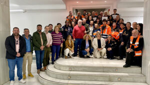 La Junta refuerza el apoyo y la capacitación de los equipos de Protección Civil de Guadalajara con 39 nuevos voluntarios