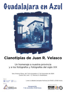 La Sala de Arte Antonio Pérez de la Diputación acoge la exposición de cianotipias ‘Guadalajara en Azul’