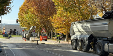 Restricciones al tráfico en la Ronde Oeste de Cuenca por la instalación de la Red de Calor REBI
