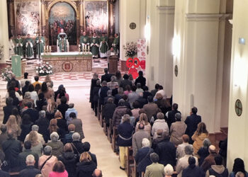 La eucaristía por el 60 aniversario de Cáritas Diocesana Guadalajara llena la concatedral de Santa María de fieles que recordaron a los damnificados de las inundaciones 8 La eucaristía por el 60 aniversario de Cáritas Diocesana Guadalajara llena la concatedral de Santa María de fieles que recordaron a los damnificados de las inundaciones