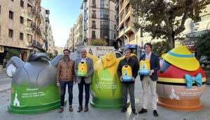 La magia del reciclaje de vidrio vuelve a tomar las calles de Cuenca con iglús de Ecovidrio tematizados por Disneyland Paris