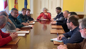 La subdelegada del Gobierno en Cuenca se reúne con el alcalde de Valverde de Júcar