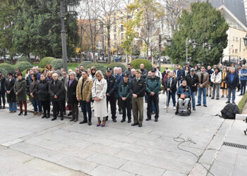 Las instituciones conquenses se unen en el acto central de la Diputación para condenar la violencia de género con motivo del 25-N