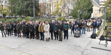 Las instituciones conquenses se unen en el acto central de la Diputación para condenar la violencia de género con motivo del 25-N