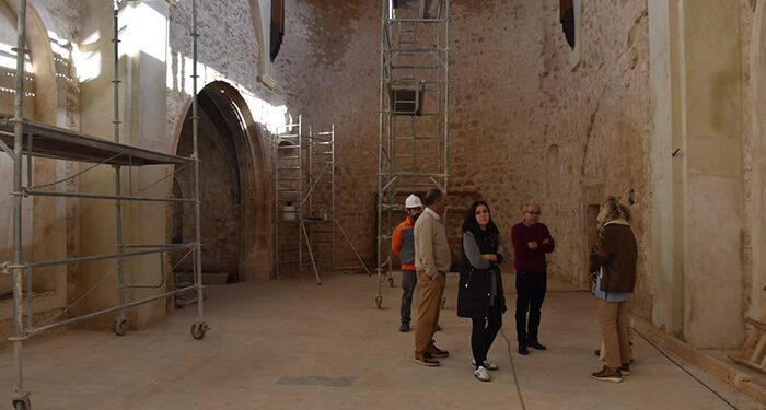 Las obras de Santo Domingo de Alarcón financiadas por la Diputación estarán finalizadas en el primer trimestre de 2025