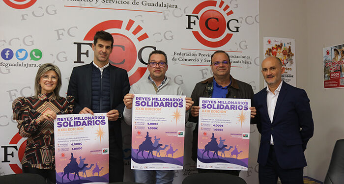 Los Reyes Millonarios de Guadalajara repartirán, por primeva vez, dos grandes premios dotados con 4.000 euros y 1.000 euros