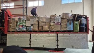 Los optenses se vuelcan en la donación humanitaria por la DANA de Valencia