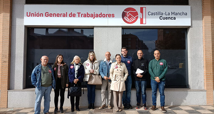 Los trabajadores y trabajadoras de Castilla-La Mancha salen a la calle en solidaridad con las víctimas de la DANA
