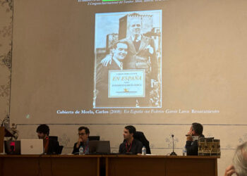 Marco Antonio de la Ossa defiende la importancia del tambor en las Turbas en el congreso de la universidad de Murcia