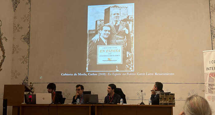 Marco Antonio de la Ossa defiende la importancia del tambor en las Turbas en el congreso de la universidad de Murcia 1 Marco Antonio de la Ossa defiende la importancia del tambor en las Turbas en el congreso de la universidad de Murcia