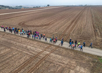 Más de 160 personas se citan en el taller de marcha nórdica en Cabanillas