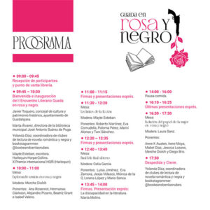 Nace el primer Encuentro Literario Guadalajara en Rosa y Negro