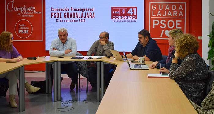 PSOE Guadalajara aprueba elevar 67 enmiendas para su debate en el Congreso federal con las que “seguir trabajando para mejorar la realidad de nuestra provincia”