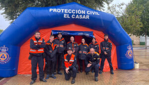 Protección Civil de El Casar se vuelve a desplazar a Valencia para ayudar a las víctimas de la DANA y envía un tercer convoy de ayuda urgente