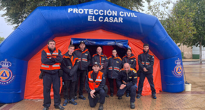 Protección Civil de El Casar se vuelve a desplazar a Valencia para ayudar a las víctimas de la DANA y envía un tercer convoy de ayuda urgente