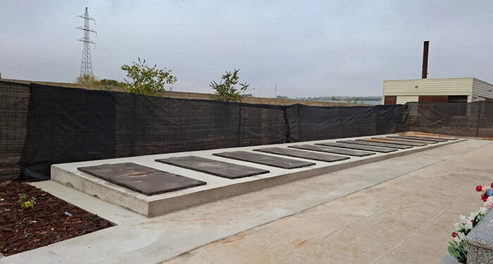 Terminan las obras en el cementerio municipal de Azuqueca