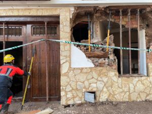 Un equipo de Bomberos del Ayuntamiento de Cuenca se desplaza a Mira para colaborar en las tareas de apoyo