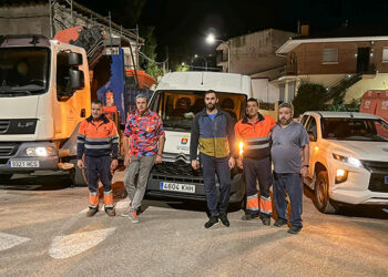 Una expedición con 2.500 kilos de ayuda humanitaria procedente de la solidaridad trillana llega a Valencia