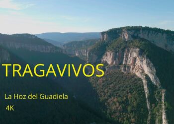 Drone. Tragavivos. La Hoz del Guadiela