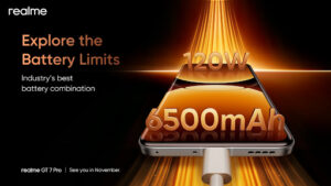realme GT 7 Pro contará con carga rápida de 120W y batería Titan de 6500mAh, la más duradera de la historia