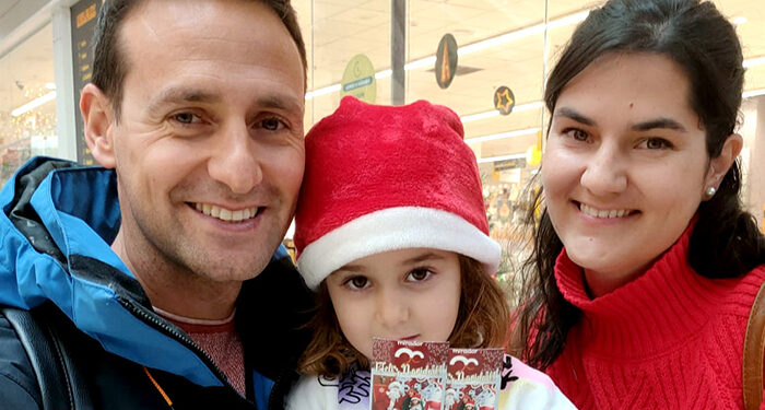 El Mirador se llena de ilusión en el primer día de la visita de Papá Noel a los niños y niñas de Cuenca