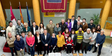 La Subdelegación del Gobierno de Cuenca conmemora el aniversario de la Constitución Española con amplia representación de la sociedad conquense
