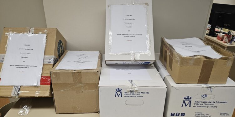 Jábaga. Entregados los 661 títulos de propiedad resultantes de la Concentración Parcelaria. 1 20241129 104547