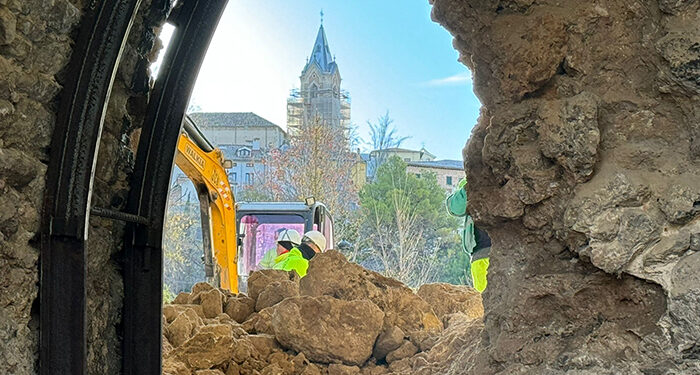Abierto el túnel bajo el Puente de la Trinidad 1 Abierto el túnel bajo el Puente de la Trinidad