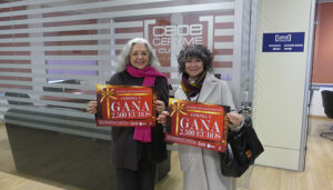 Ángela García y María Luisa Vallejo, ganadoras de 1.250 euros en compras de la Campaña Compra y Gana en Cuenca