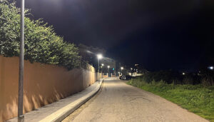 Cabanillas prosigue con la renovación del alumbrado público