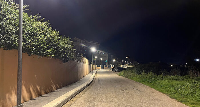 Cabanillas prosigue con la renovación del alumbrado público