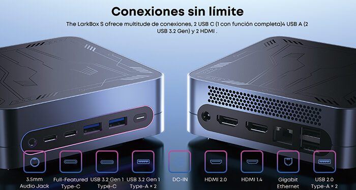 Chuwi LarkBox S Intel Core i3-1220P, el Mini PC que estabas esperando por menos de 300 euros 1 Chuwi LarkBox S Intel Core i3-1220P, el Mini PC que estabas esperando por fin ya se puede comprar en Europa