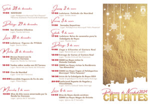 Cifuentes presenta su Programa de Navidad 2024 con más de 50 actividades para todos los públicos