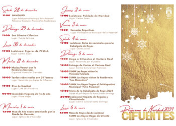 Cifuentes presenta su Programa de Navidad 2024 con más de 50 actividades para todos los públicos