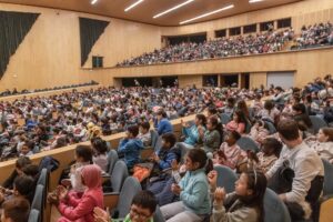 Cerca de dos mil escolares de Guadalajara aprenden a reciclar con dos conciertos pedagógicos en el Buero Vallejo
