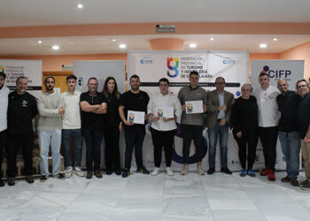 Diego Fernández Valladar, del restaurante La Duquesa, gana el II Campeonato de Tapas y Pinchos de la Federación de Turismo y Hostelería de Guadalajara
