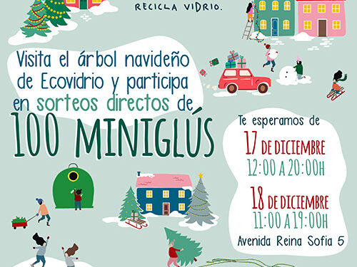 Ecovidrio impulsará el reciclaje de envases de vidrio en Tarancón durante las Navidades con un árbol formado por miniglús 1 Ecovidrio impulsará el reciclaje de envases de vidrio en Tarancón durante las Navidades con un árbol formado por miniglús