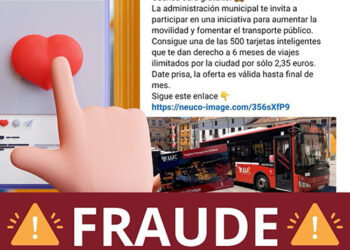 El Ayuntamiento de Cuenca alerta sobre un fraude en redes sociales sobre el transporte urbano El Ayuntamiento de Cuenca alerta sobre un fraude en redes sociales sobre el transporte urbano