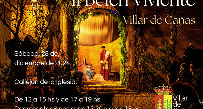 El Belén Viviente de Villar de Cañas se celebrará el próximo 28 de diciembre